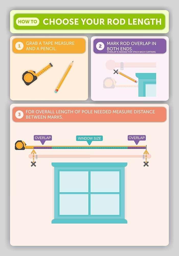 Ivilon Drapery Window Curtain Rod - End Cap Style Design 1 Inch Pole. 48 to 86 Inch Color Warm Gold - Image 5