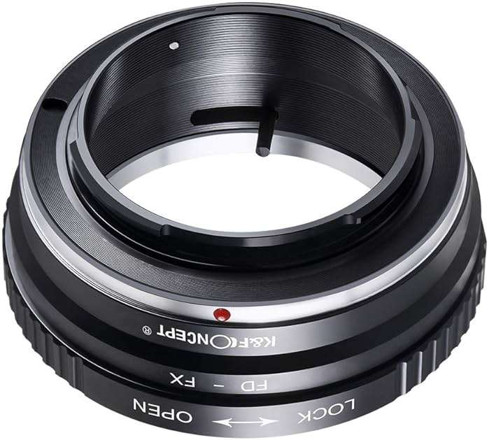 K&F Concept Lens Mount Adapter Canon FD Lens to Fujifilm FX Mount Mirrorless Camera Adapter - Image 4