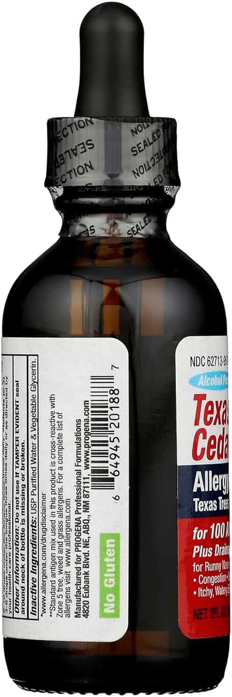 PROGENA Allergena Texas Cedar Fever (2 Fl Ounce, Adult) - Image 7