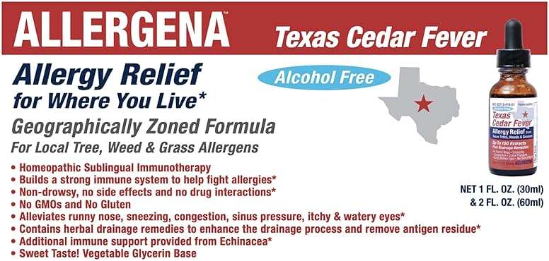 PROGENA Allergena Texas Cedar Fever (2 Fl Ounce, Adult) - Image 9