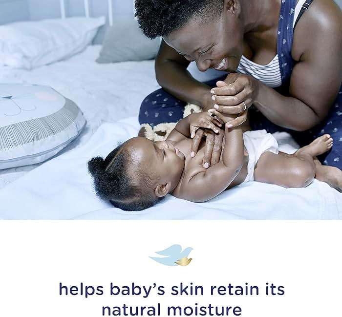 Baby Dove Sensitive Skin Care Baby Wash For Baby Bath Time Rich Moisture Tear-Free and Hypoallergenic, 20 oz (Packaging May Vary) - Image 6