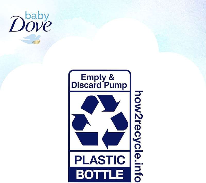 Baby Dove Sensitive Skin Care Baby Wash For Baby Bath Time Rich Moisture Tear-Free and Hypoallergenic, 20 oz (Packaging May Vary) - Image 9