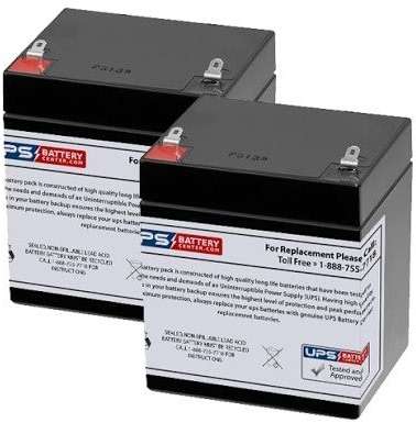 Razor Jr. Electric Wagon Ride-on Toy 12V 5Ah Scooter Replacement Battery Set - Image 1