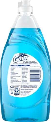 Gain Ultra Bleach Alternative Dishwashing Liquid Dish Soap, Honey Berry Hula, 21.6 fl oz - Image 3