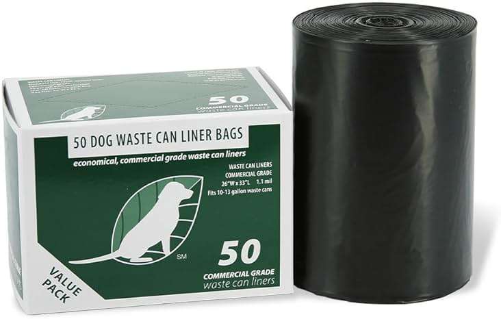 Old Listing - New Prime Listing Available - Commercial Grade Dog Waste Station Can Liners -1 Roll of 50 bags - Image 1