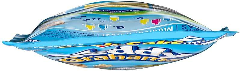 Teddy Grahams Honey Graham Snacks, 1- 8oz bag - Image 9