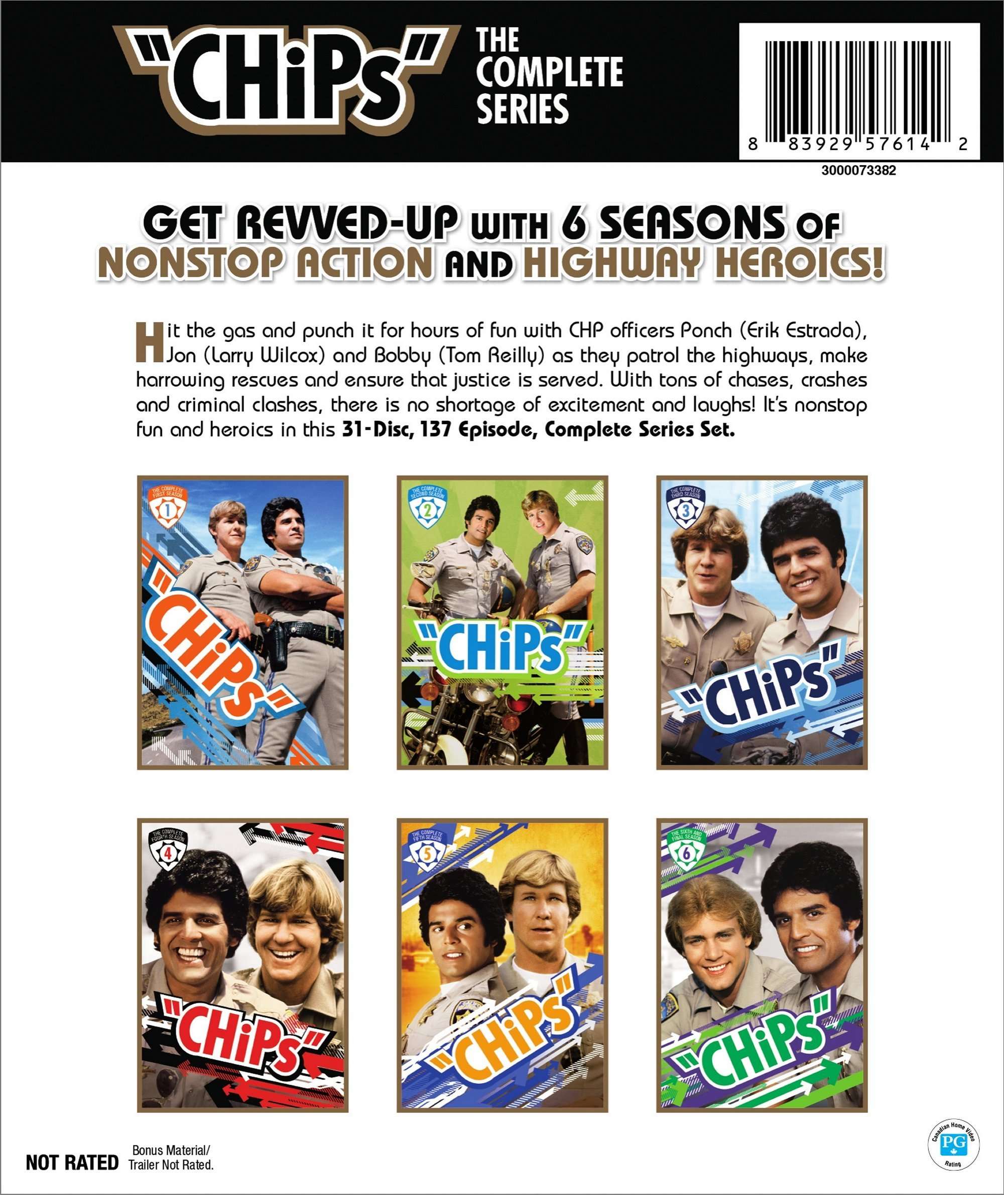 CHiPs: The Complete Series Collection - Seasons 1 - 6 (DVD) - Image 2