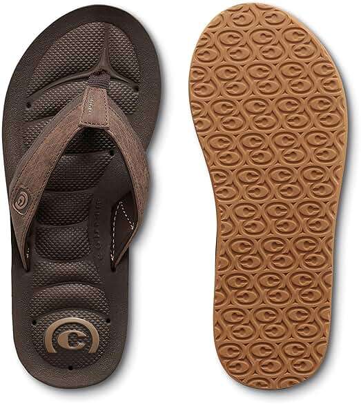 Cobian Draino 2 – Men’s Sandals With Water-Drain Footbed – Quick-Dry Flip Flops for Men for Beach and Boating - Image 4