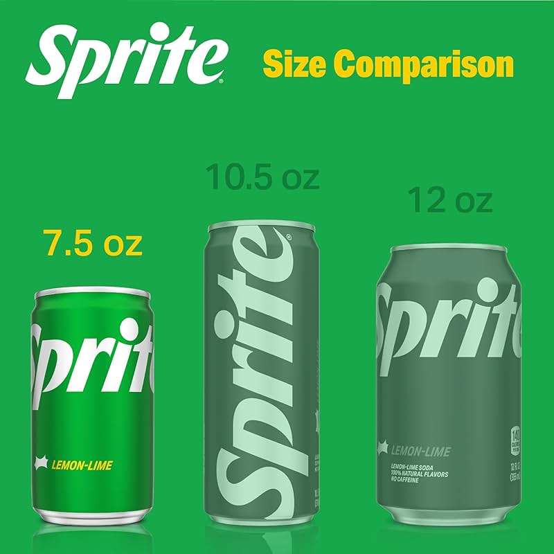 Sprite Lemon Lime Soda Soft Drinks, 7.5 fl oz, 10 Pack - Image 4