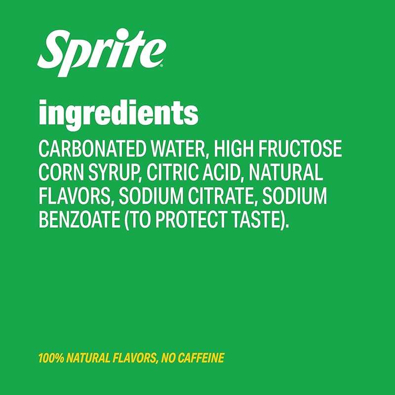 Sprite Lemon Lime Soda Soft Drinks, 7.5 fl oz, 10 Pack - Image 5