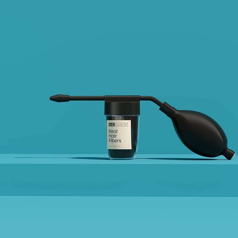 Hair Illusion Spray Applicator Removable Flat Tip designed to Spray Precise Hairline or Remove Tip For Round Sprayer And Wide Coverage (does not include hair fibers) - Image 2