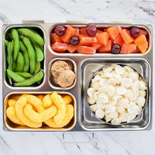 Annie's Organic Cheddar Cheesy Smiles, Baked Corn Puffs, Gluten Free, 4 oz - Image 6