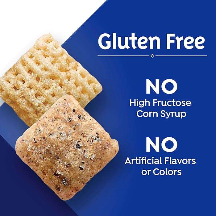 Blueberry Chex Cereal, Gluten Free Breakfast Cereal, Made with Whole Grain, 12 oz - Image 4