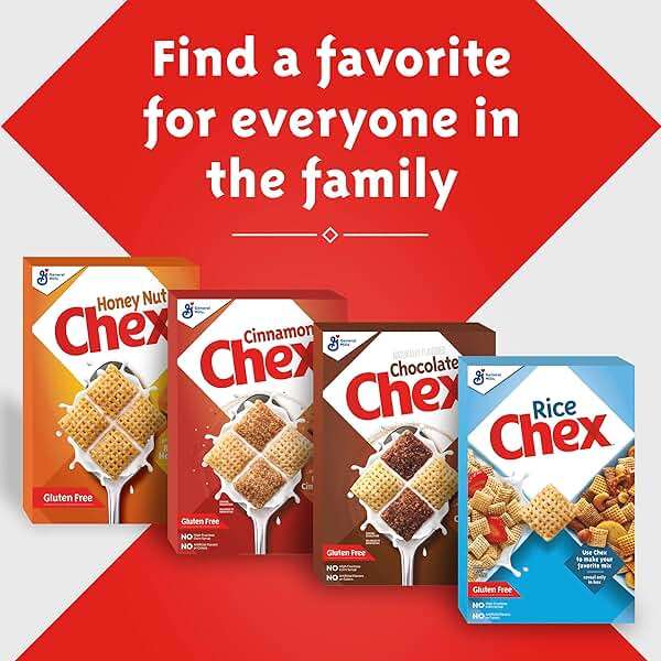Blueberry Chex Cereal, Gluten Free Breakfast Cereal, Made with Whole Grain, 12 oz - Image 8