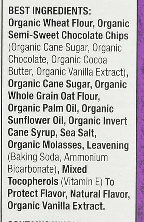 Annie's Organic Chocolate Chip Cookie Bites, 10 Pouches, 10.5 oz - Image 3