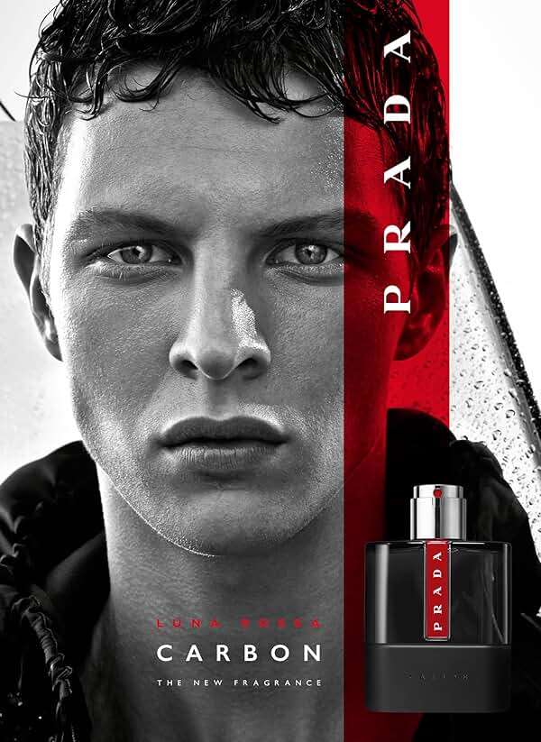 Prada Luna Rossa Carbon for Men - 3.4 oz EDT Spray - Image 5