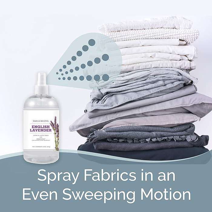 SMELLS BEGONE Air Freshener Home & Linen Spray - 16 oz, Pack of 2 - Odor Eliminator - Made with Essential Oils (Lavender) - Image 2