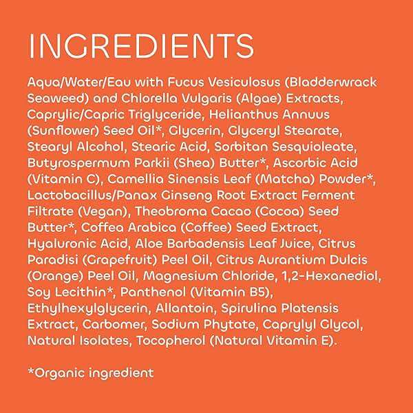 Seaweed Bath Co. Firming Body Cream, Orange Cedar Scent, 6 Ounce, Skin Toning Hand & Body Lotion Moisturizer for Dry Skin, with Sustainably Harvested Seaweed, Chlorella, Green Coffee Bean - Image 8