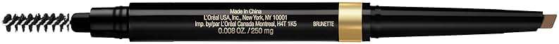 L'Oreal Paris Brow Stylist Shape & Fill Mechanical Eye Brow Makeup Pencil, Brunette, 0.008 oz. - Image 7