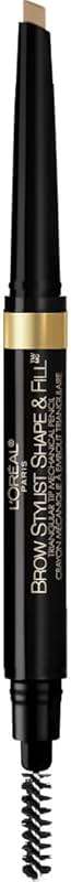L'Oreal Paris Brow Stylist Shape & Fill Mechanical Eye Brow Makeup Pencil, Blonde, 0.008 oz. - Image 1