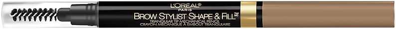 L'Oreal Paris Brow Stylist Shape & Fill Mechanical Eye Brow Makeup Pencil, Blonde, 0.008 oz. - Image 9