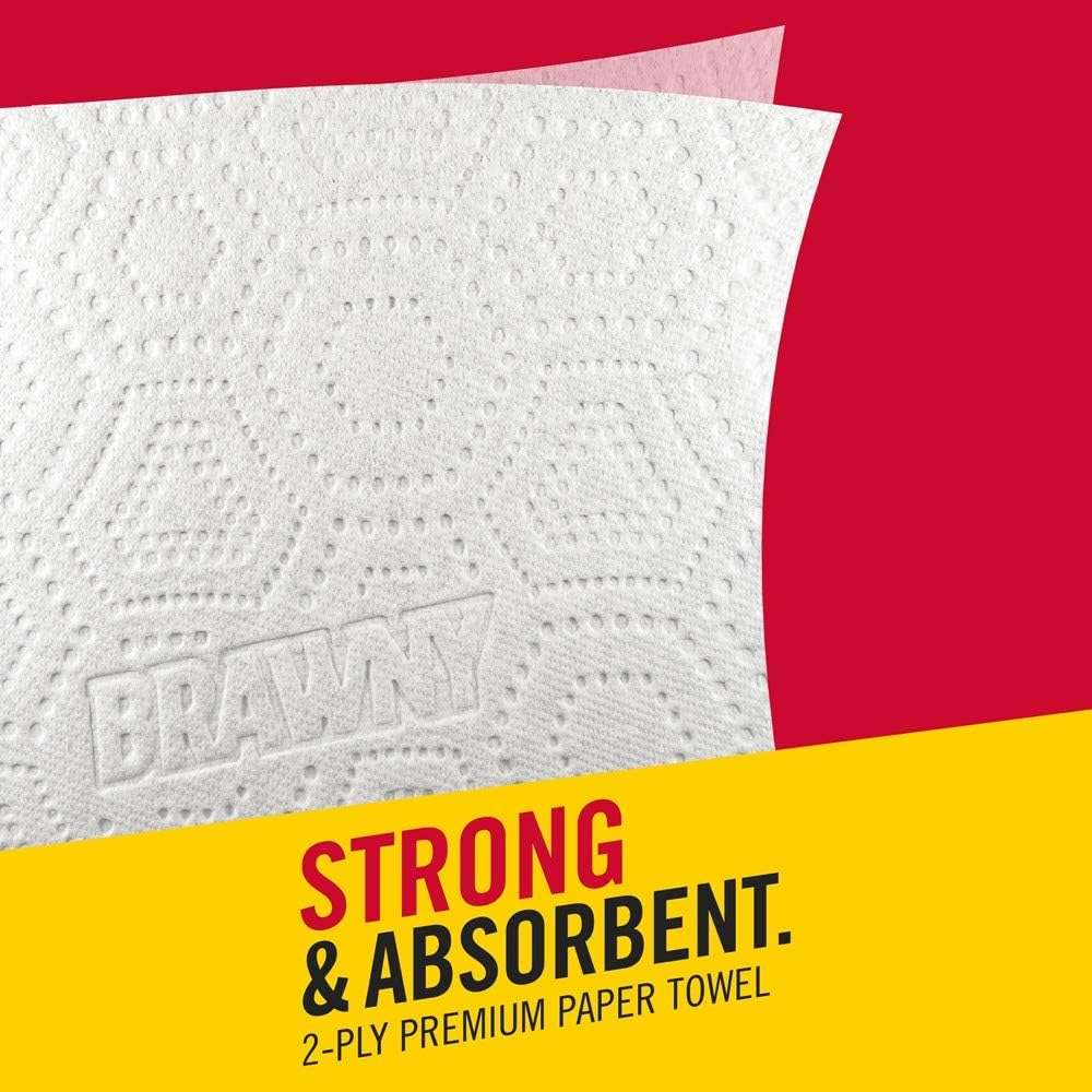 Brawny Paper Towels, 2 XL Rolls, Pick-a-Size, 2 = 4 Regular Rolls - Image 6