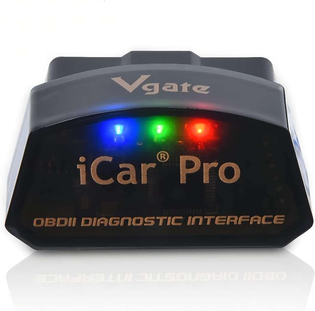 Vgate iCar Pro Bluetooth 4.0 (BLE) OBD2 Fault Code Reader OBDII Code Scanner Car Check Engine Light for iOS/Android | Fault Code Reader, OBDII, Car Check Engine Light, iOS/Android Compatible - Image 1