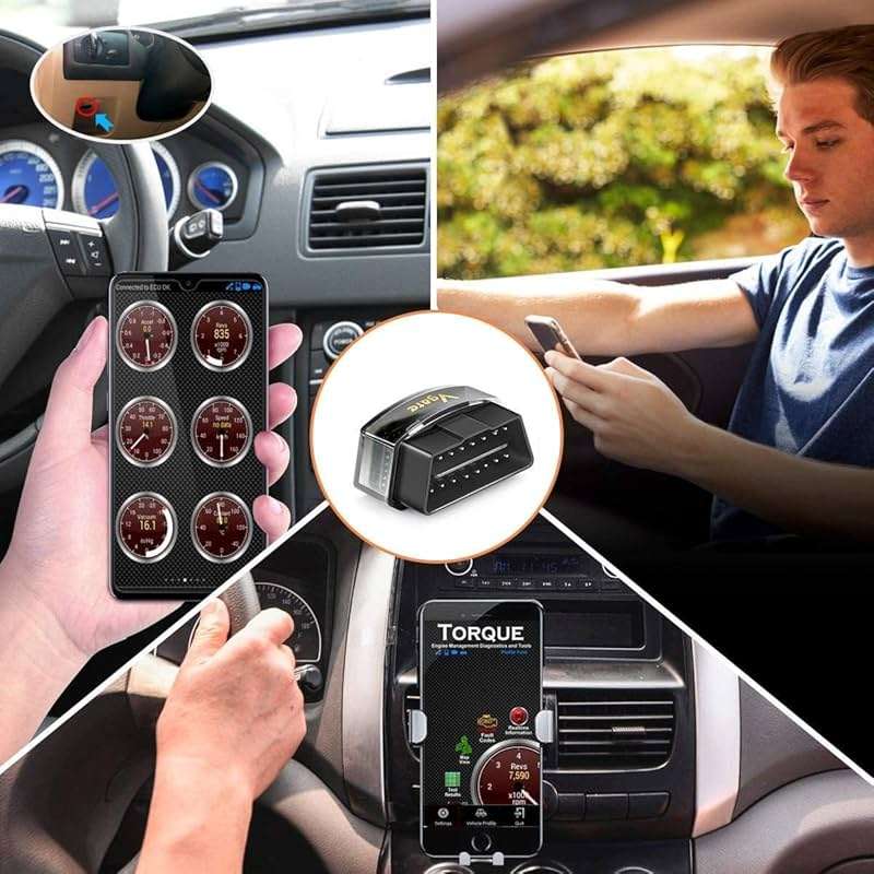 Vgate iCar Pro Bluetooth 4.0 (BLE) OBD2 Fault Code Reader OBDII Code Scanner Car Check Engine Light for iOS/Android | Fault Code Reader, OBDII, Car Check Engine Light, iOS/Android Compatible - Image 9