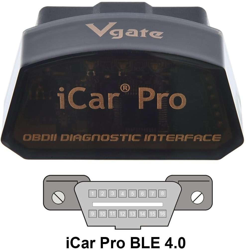 Vgate iCar Pro Bluetooth 4.0 (BLE) OBD2 Fault Code Reader OBDII Code Scanner Car Check Engine Light for iOS/Android | Fault Code Reader, OBDII, Car Check Engine Light, iOS/Android Compatible - Image 10