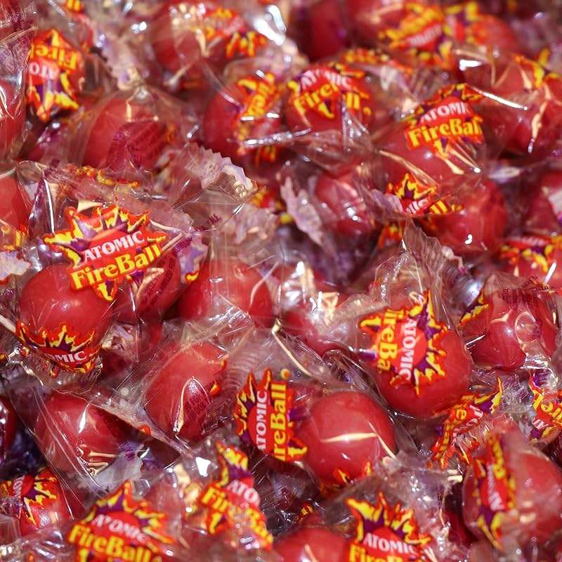 Bulk Atomic Fireballs 3 Pound Box Hard Candies for Pinata Filler Party Candy Bar - Image 1