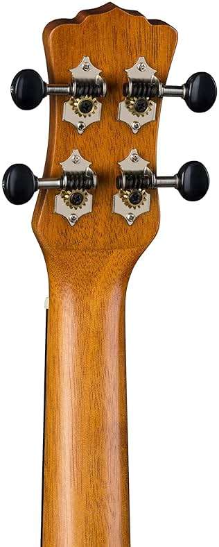 Luna Vintage Mahogany Concert Ukulele Pack with Tuner and Bag - Image 5