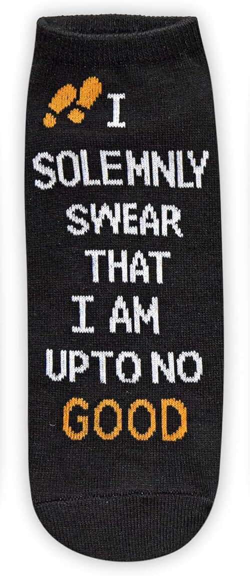 Hyp Harry Potter Deathly Hallows I Solemnly Swear 5 Pack Ankle Socks - Image 3