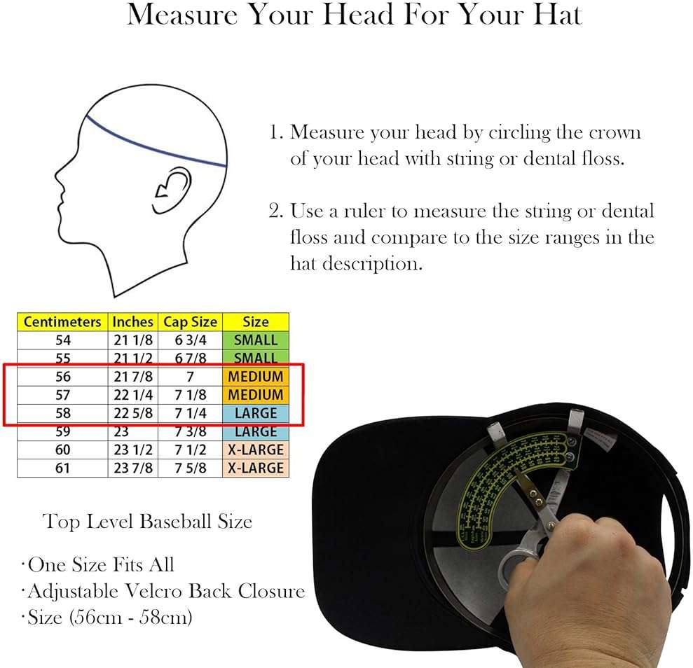 Top Level Baseball Cap Men Women - Classic Adjustable Plain Hat - Image 4