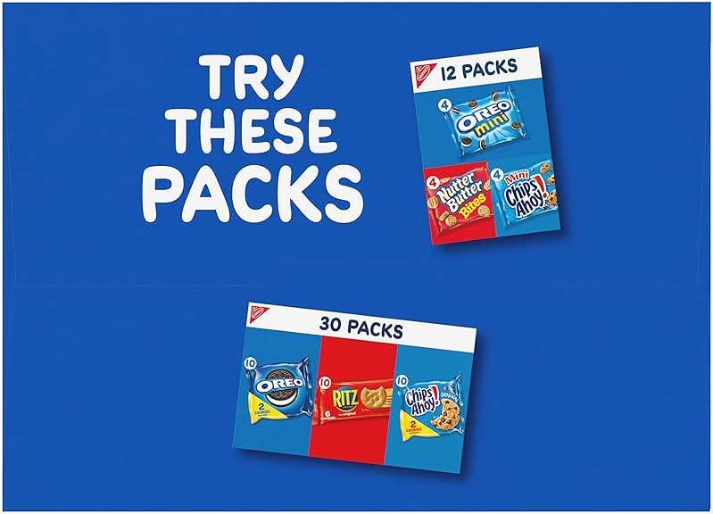 Oreo Mini Mix Sandwich Cookies Variety Pack, 20 Snack Packs - Image 19