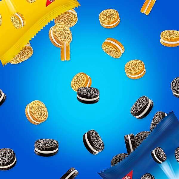 Oreo Mini Mix Sandwich Cookies Variety Pack, 20 Snack Packs - Image 4