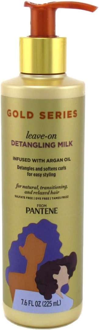 Pantene Gold Series Leave-In Detangling Milk 7.6 Ounce (Pack of 3) - Image 2