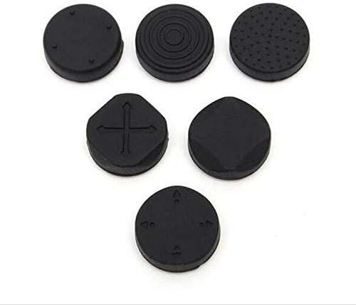 1 Set Analog Silicone Thumb Stick Grip Joystick Caps Cover for PSV 1000 2000 Black - Image 3