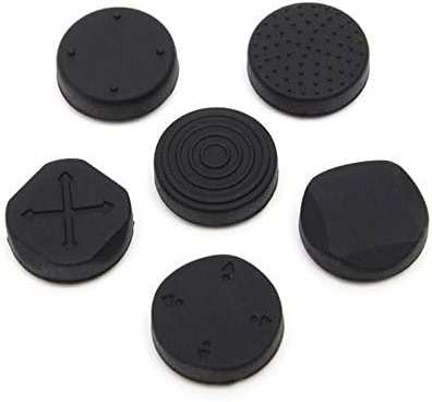 1 Set Analog Silicone Thumb Stick Grip Joystick Caps Cover for PSV 1000 2000 Black - Image 7
