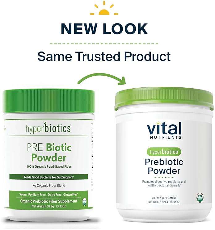 Hyperbiotics Vital Nutrients Organic Prebiotic Fiber Powder | Supports Gut Health and Digestive Regularity | Soluble Fiber Supplement for Women and Men | Vegan Organic Fiber Powder | 54 Servings - Image 9