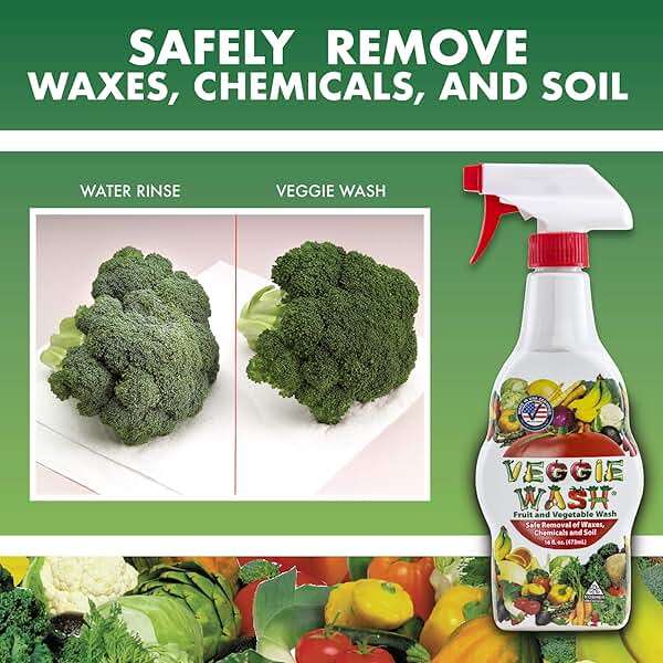 Veggie Wash Fruit & Vegetable Wash, 32-Fluid Ounce, Pack of 2 - Image 4