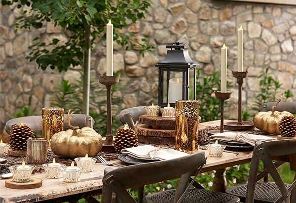 Luminara Flickering Flameless Pearl Ivory Tealights - Warm LED Light Flame Votives - Battery Operated Decor for Dining Room Table Centerpieces, Fireplace Mantel, Dinner Party, Reception - Set of 4 - Image 7
