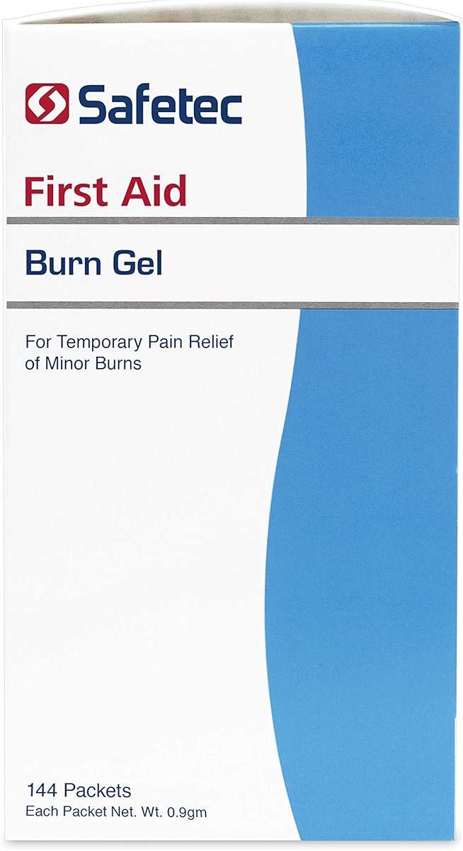 Safetec Burn Gel.9 g. Pouch 144 ct. Box (12 Boxes/case) - Image 3