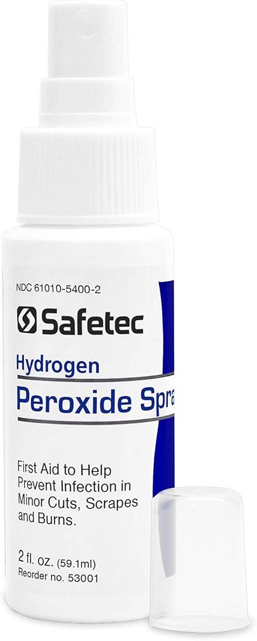 Safetec Hydrogen Peroxide Spray, 2 oz. Spray Bottle (24 Bottles/case) - Image 3