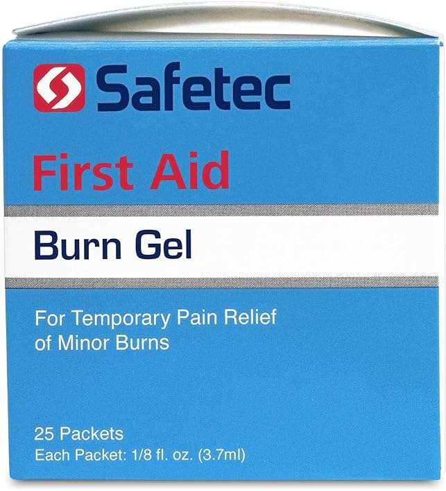 Safetec Burn Gel.125 oz. Pouch 25 ct. Box - Image 4
