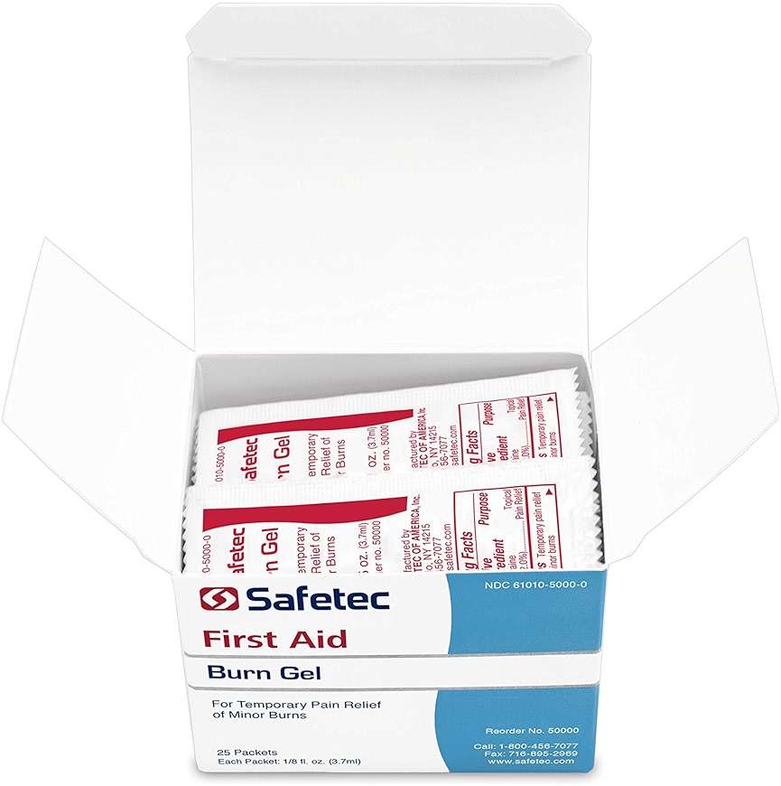 Safetec Burn Gel.125 oz. Pouch 25 ct. Box - Image 6