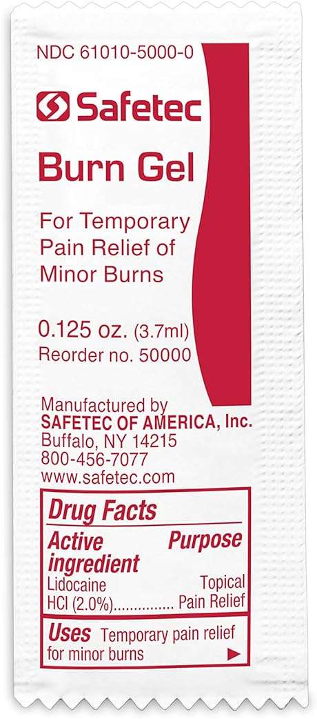 Safetec Burn Gel.125 oz. Pouch 25 ct. Box - Image 8