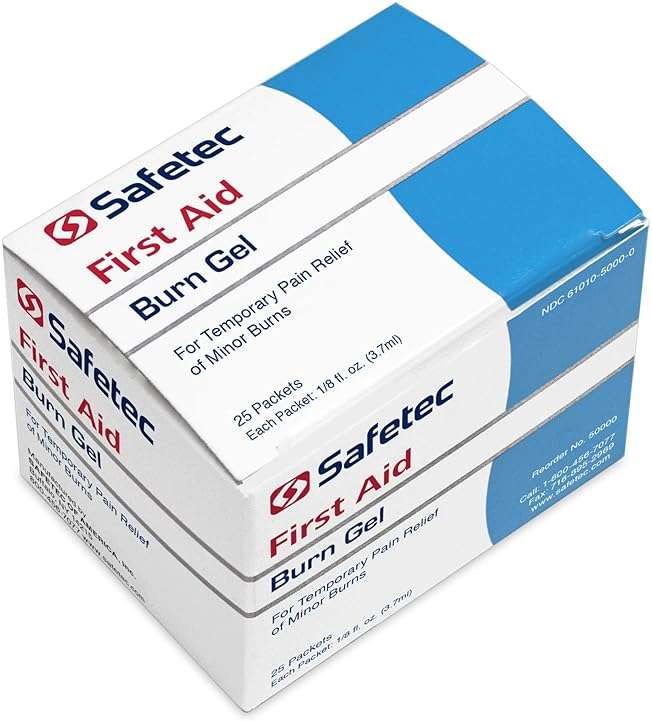 Safetec Burn Gel.125 oz. Pouch 25 ct. Box - Image 9