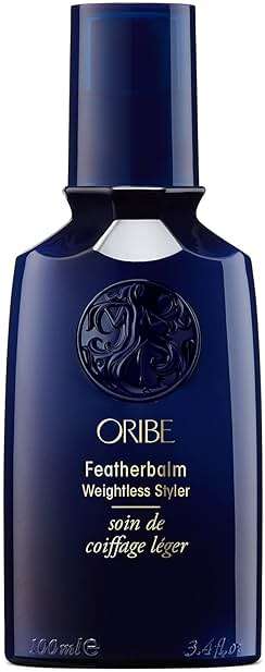 Oribe Featherbalm Weightless Styler - Lightweight Hair Cream Detangles & Hydrates Dry Hair - Smooths Frizz & Adds Shine with Light Hold - For Fine, Thin Hair - 3.4 oz - Image 1