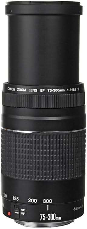 Canon EF 75-300mm f/4-5.6 III Telephoto Zoom Lens for Canon SLR Cameras, 6473A003 (Renewed) - Image 5
