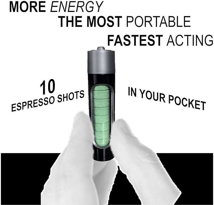 Caffeine Mints by Rally, 60milligram Caffeine, Instant Energy, Fresh Breath Caffeinated Mints, 0 Sugar, Natural Peppermint Flavor (2 Packs, 20 Mints) - Image 8